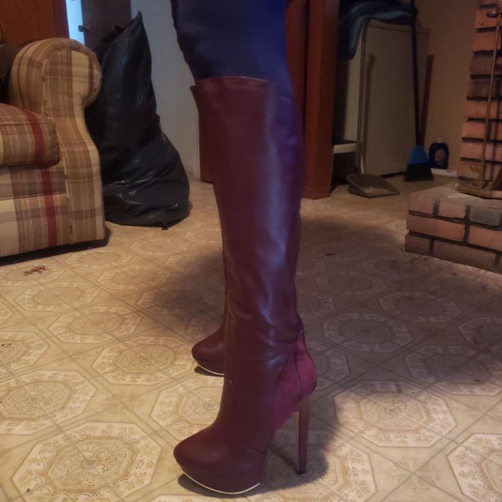 Knee High Platform Boot - Picture 5 of 8